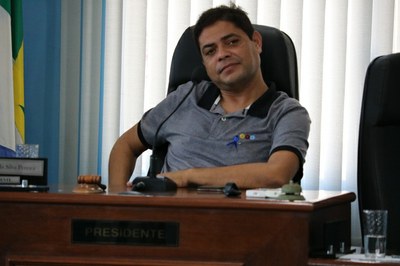 Vereador Fabiano Pereira - Presidente da Câmara