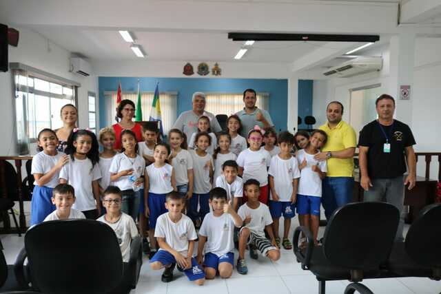 Visita dos Alunos da Escola Meu Recanto - 05/nov/19