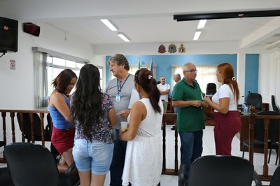 12/04/19 - Reunião com Dirceu Dini e representantes da Prefeitura