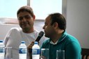 14/05/19 - Vereador Fabiano Pereira (Pres. da CMIC) e Vereador Frajola (<a class="download" href="https://www.ilhacomprida.sp.leg.br/institucional/fotos/14-05-19-reuniao-dirceu-dini/reuniao-com-o-dir-da-pmic-dirceu-dini-2/at_download/image">Download</a>)