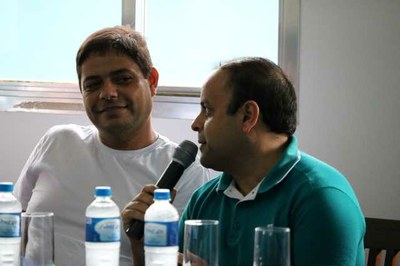 Reunião com o Dir. da PMIC Dirceu Dini