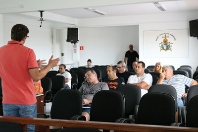 25/04/19 - Reunião com o Dir. do DPDU (PMIC), Eng. Pérsio Almeida.