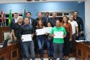 Homenagem realizada durante a realização da 21ª Sessão Ordinária (<a class="download" href="https://www.ilhacomprida.sp.leg.br/institucional/fotos/25-06-19-homenagem-limpeza-urbana/homenagem-aos-funcionarios-da-limpeza-urbana-de-ilha-comprida-25-06-19-2/at_download/image">Download</a>)