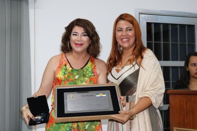 Homenageada: Marilza Gomes da Rocha Nunes