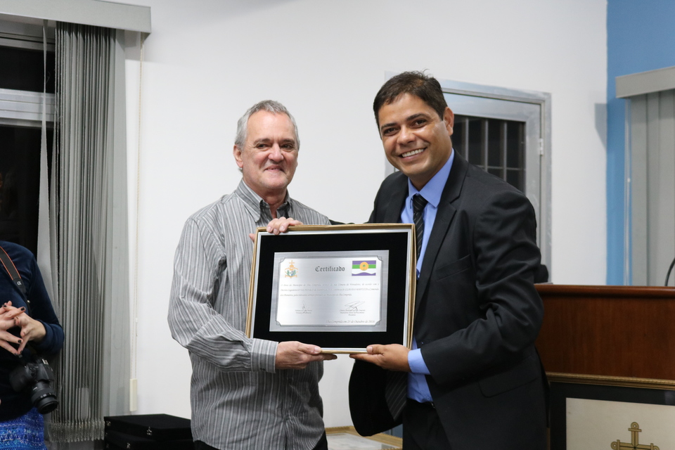 Homenageado: Cláudio Baptista