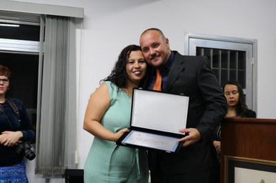 Homenageada: Profa. Danielle Aquiléia Rodrigues Bianco