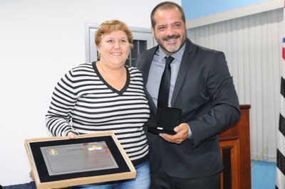 Homenageada: Elaine Pereira Vaz Rodrigues