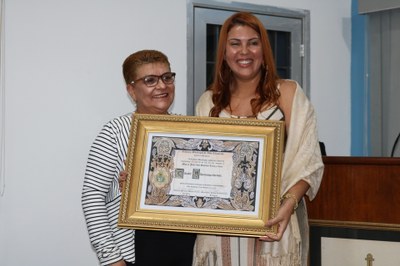 Homenageada: Maria José dos Santos Cruz