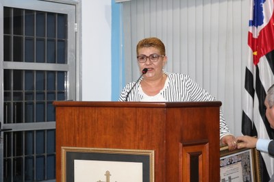 Homenageada: Maria José dos Santos Cruz