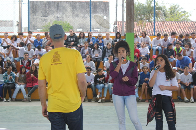 Palestrante Vagner Maia - Mês de Prevenção ao Suicídio - Setembro Amarelo - 25/09/2019 - E. E. Judith Sant'ana Diegues