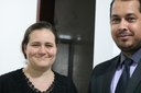 Assessora Aline e Vereador Daniel (<a class="download" href="https://www.ilhacomprida.sp.leg.br/institucional/fotos/dia-da-mulher-2019/img_6406-diamulher2019.jpg/at_download/image">Download</a>)