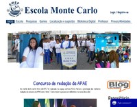 Site da ESCOLA MONTE CARLO é cheio de INFORMAÇÃO e ALEGRIA - CONFIRA!!!