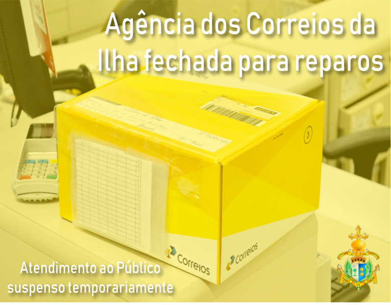 Agência dos Correios de Ilha Comprida está fechada para reparos