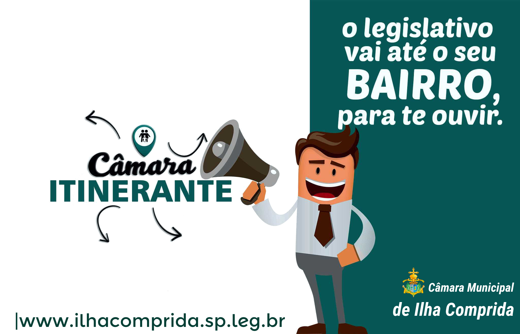 Balneário Araçá receberá a Câmara Itinerante, neste 30/05 (quinta-feira), às 19 h. 