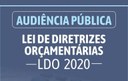 Câmara Municipal CONVIDA a todos para Audiência Pública da LDO.