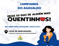 Câmara Municipal inicia Campanha do Agasalho 2023.