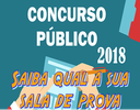 Concurso Público 01/18 - Veja em qual sala VOCÊ irá fazer a PROVA!!!