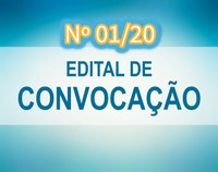 Edital de Convocação nº 01/20 - CONCURSO PÚBLICO N° 02/2018.