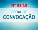 Convocação n° 02/19 ao 2º colocado (Aux. Serv. ADM) - Apresentação dos documentos e preenchimento do cargo do Concurso Público nº 002/18.