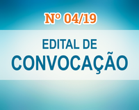 EDITAL DE CONVOCAÇÃO Nº 04/19 - CONCURSO PÚBLICO N° 02/2018