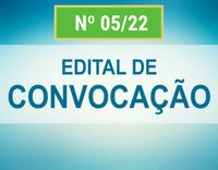 Edital de Convocação nº 05/22 - CONCURSO PÚBLICO N° 02/2018.