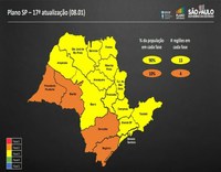 Coronavírus: Governo de SP endurece quarentena e quatro regiões vão para fase laranja.