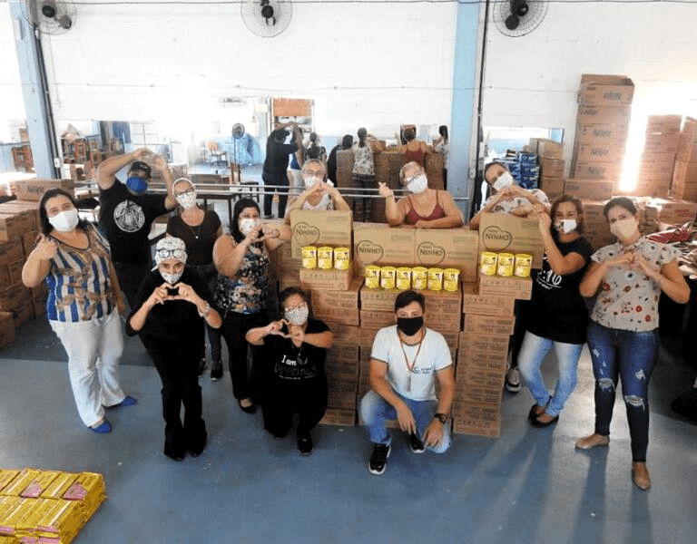 Coronavírus - Prefeitura define cronograma de entrega dos produtos doados pela Nestlé aos estudantes da creche ao quinto ano.