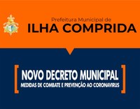 Coronavírus - Prefeitura edita Decreto com medidas adicionais para o combate ao Covid-19, especialmente para o período de 26/03 a 04/04.