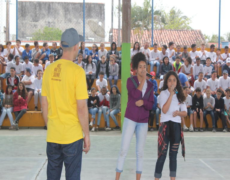 Escola Estadual  Profa. Judith Sant'ana Diegues realiza palestra sobre a "Prevenção ao Suicídio".