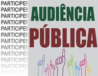 METAS FISCAIS - PREFEITURA realizará Audiência Pública na Câmara Municipal, no próximo 25/09, às 15 h.