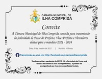 Posse dos eleitos ocorrerá às 10:00h, nesta próxima sexta-feira (01/01). Prestigie pelo Facebook!!!