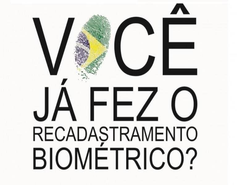 Você já fez o recadastramento biométrico?